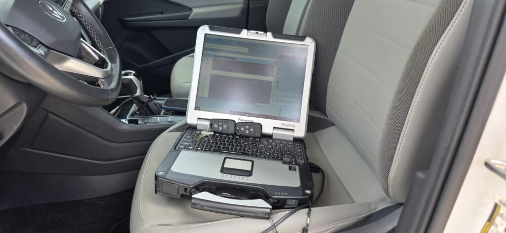 Laptop with odis software